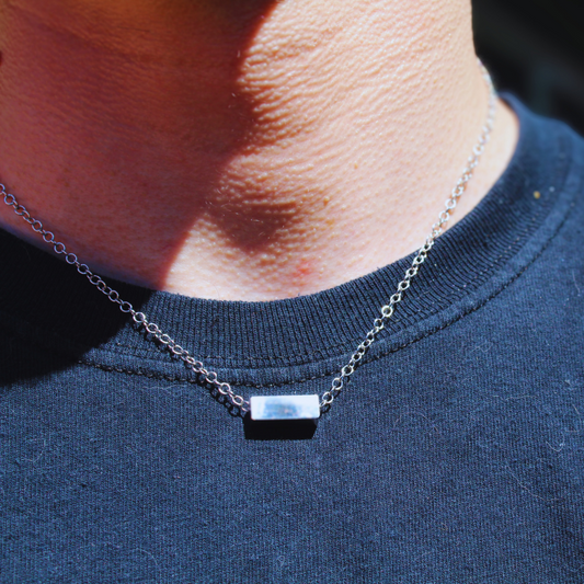 Stainless Steel Bar Necklace