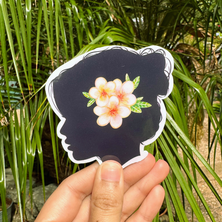 Pua Wahine Sticker