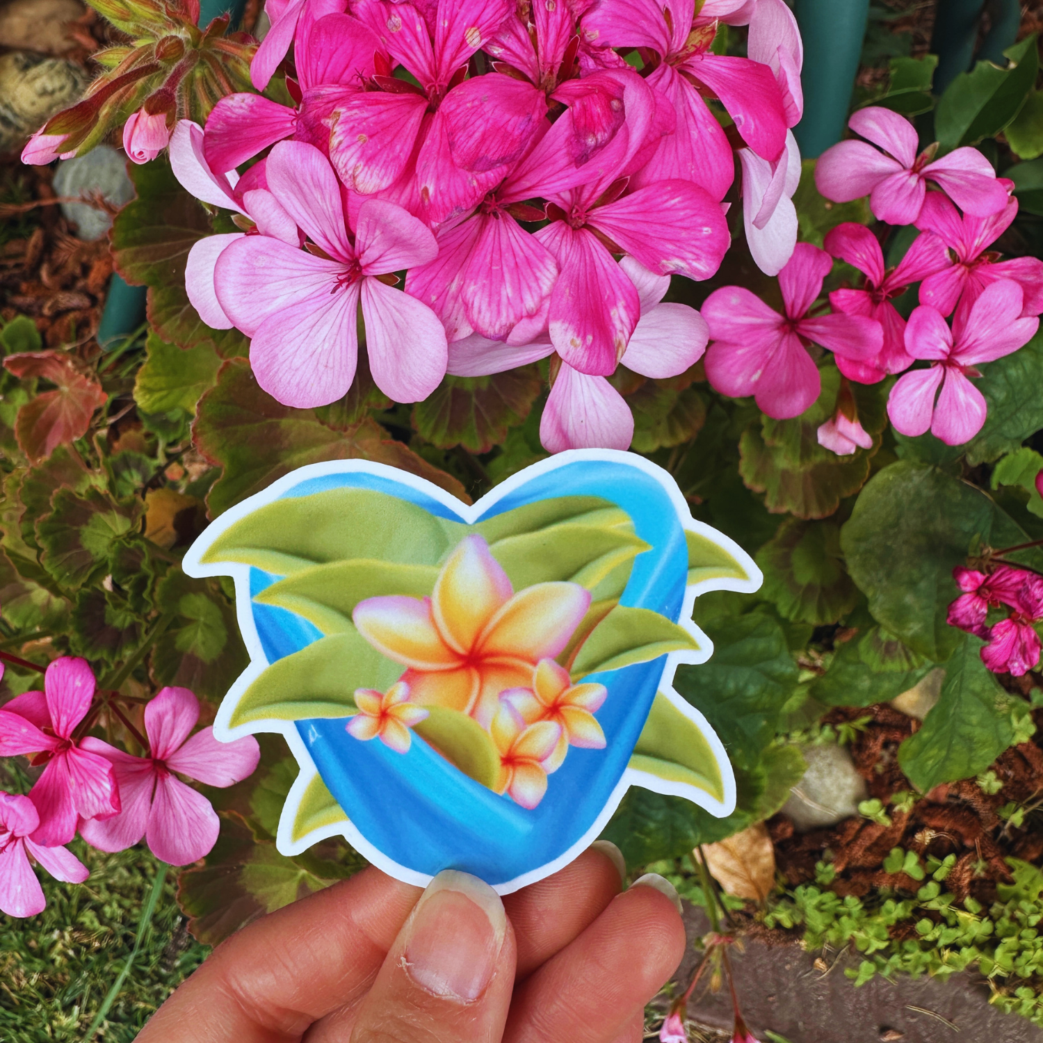 The Navel of the Earth Sticker – Veena & Co.