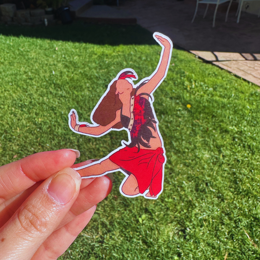Heiura Vahine Sticker – Veena & Co.
