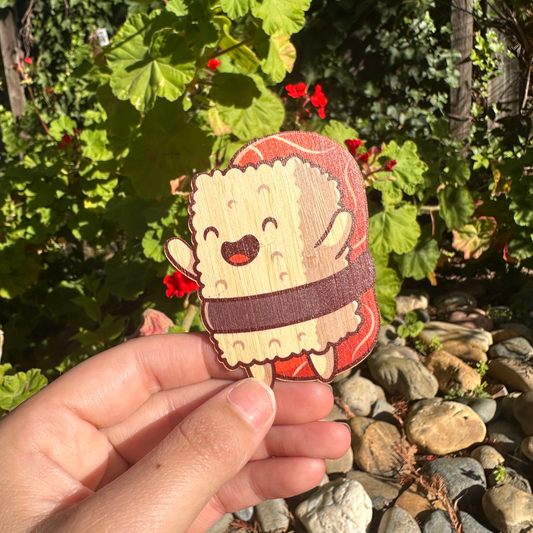 Cute Musubi Bamboo Stickers