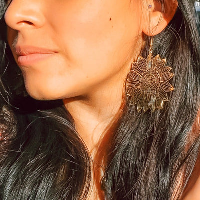 Sunflower Earrings