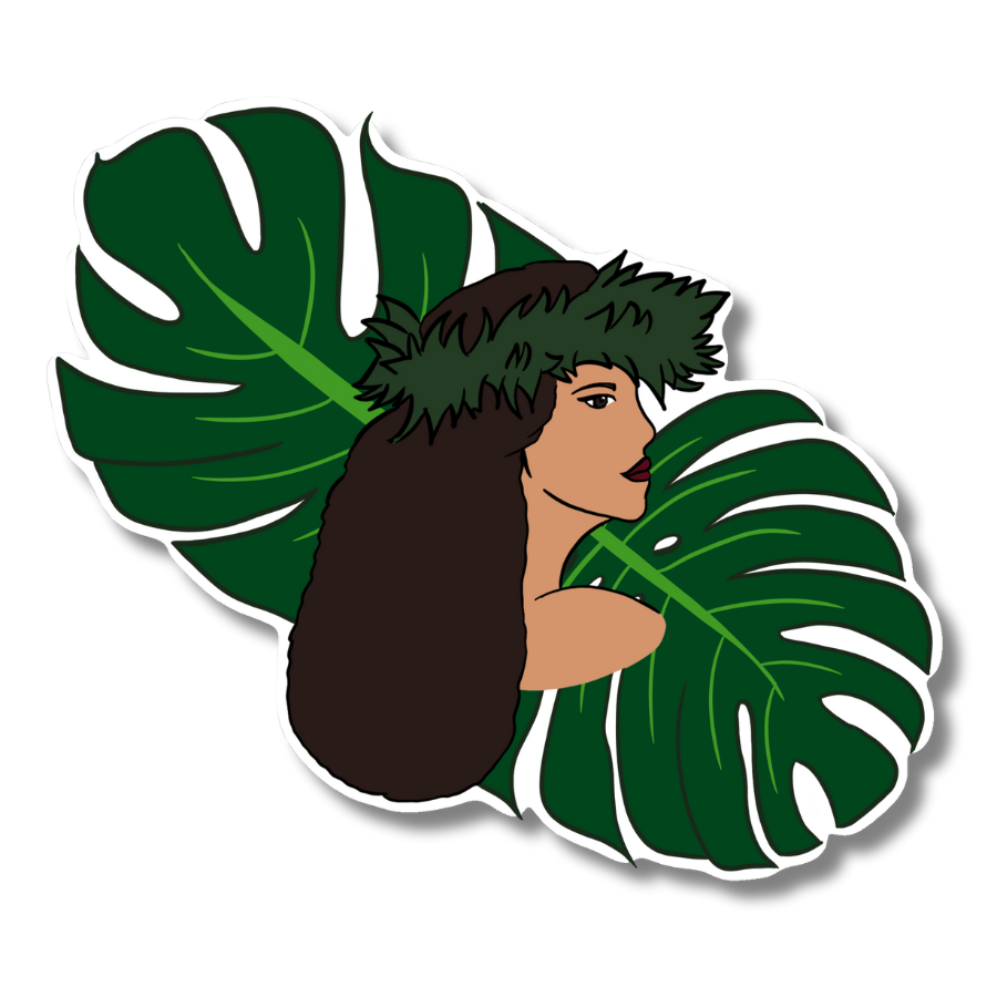 Wahine Sticker – Veena & Co.