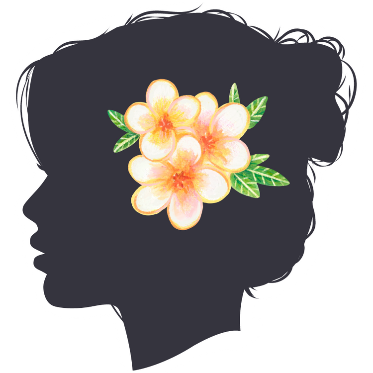 Pua Wahine Sticker