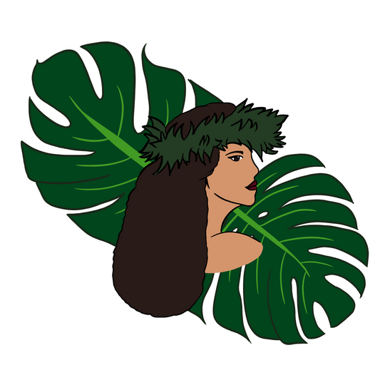 Wahine Sticker